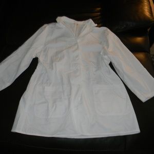 White Lab Coat. Size XL